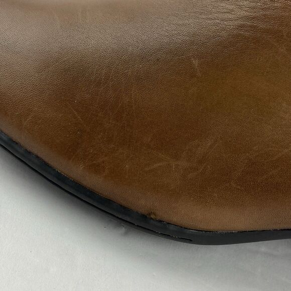 Cobb Hill Womens 10M Brown Leather Riding Boots Western Side Zip - Picture 16 of 16